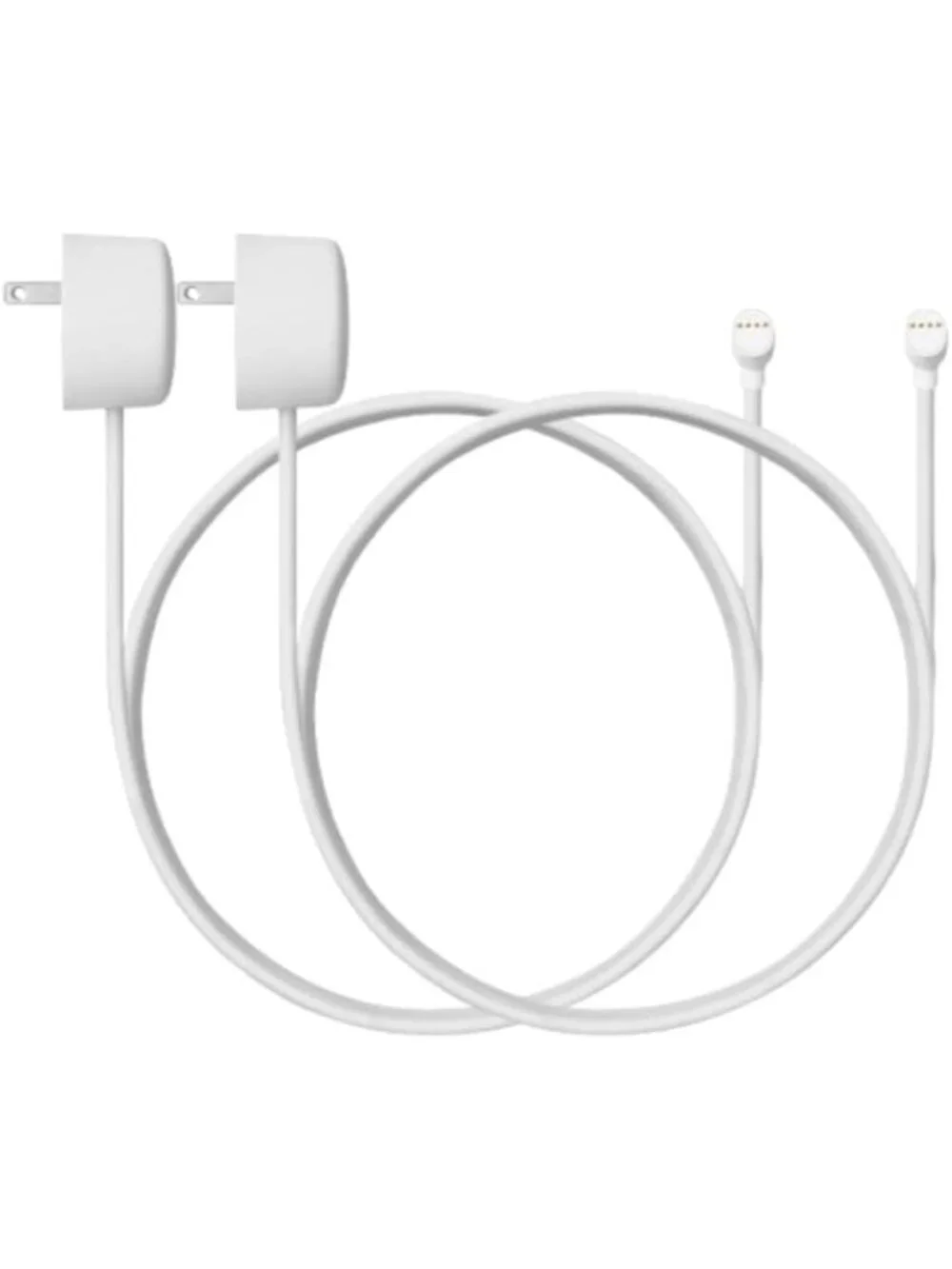 Weatherproof Security Camera Cable - 720p, 5m Length, 2 Pack - Snow Color